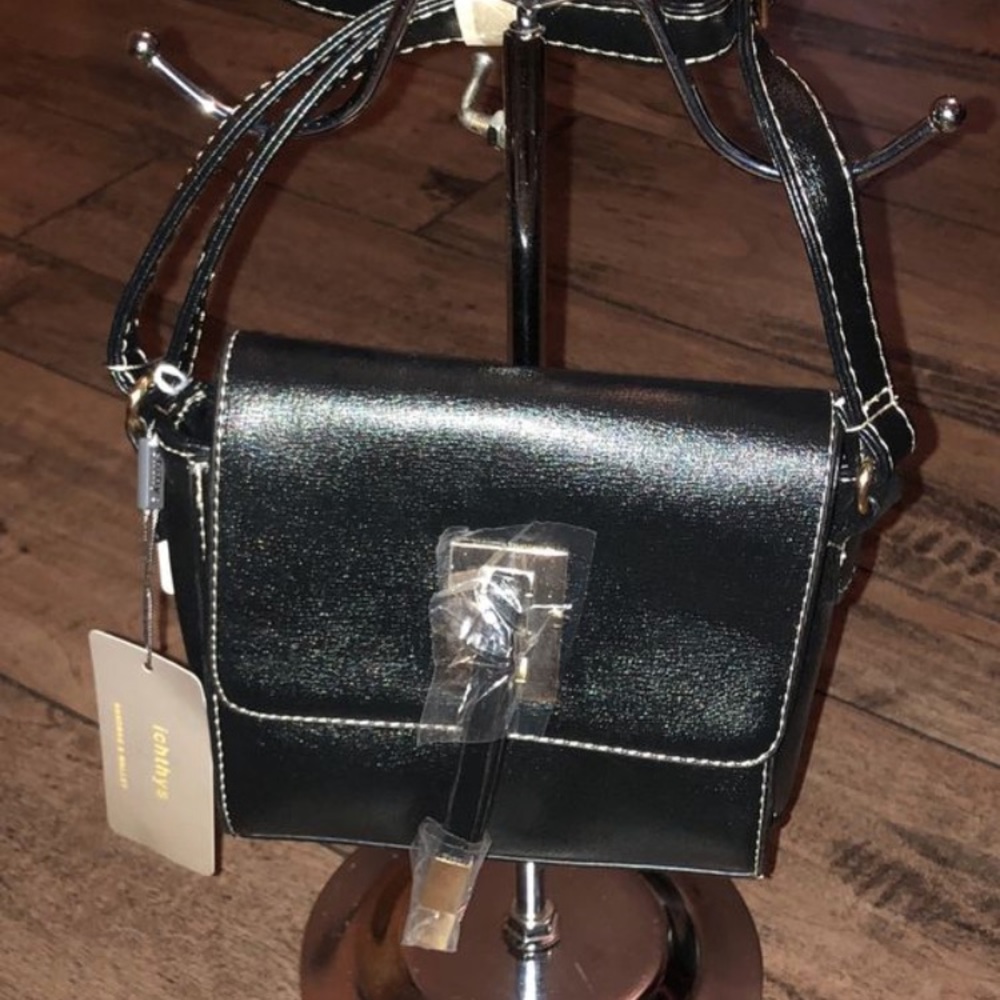 Small black crossbody bag